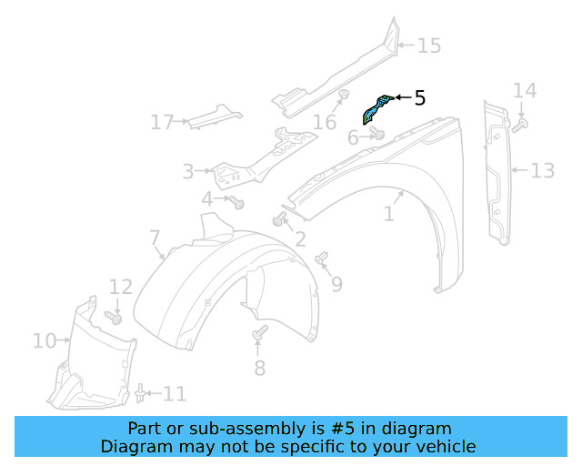 Rear Brace 3G8-810-379 - View 3