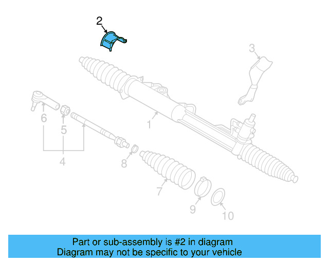 Steering Gear Dust Shield 7L0-422-704 - View 6