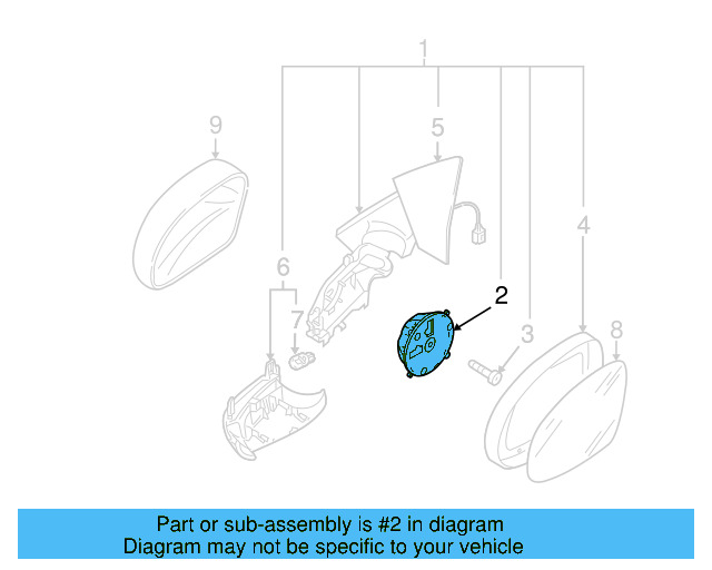 Motor 1K0-959-578-A - View 14