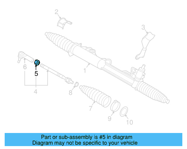 Adjust Nut N-011-164-17 - View 64