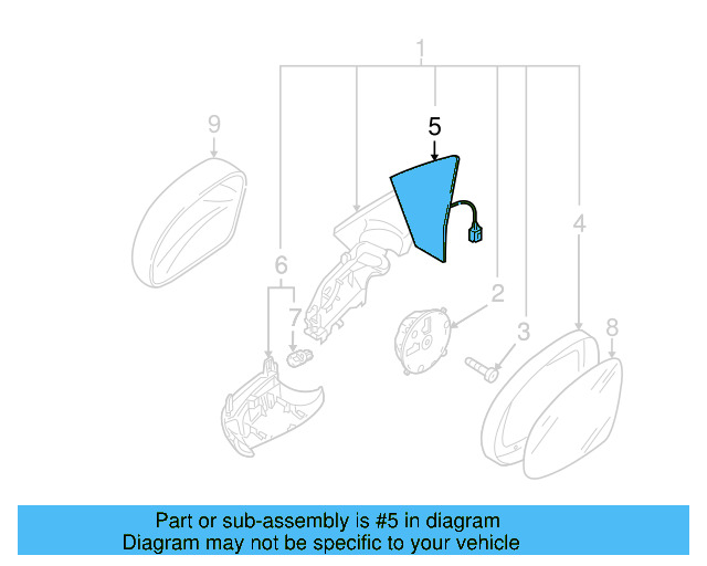 Sound Absorber 5N0-857-933-B