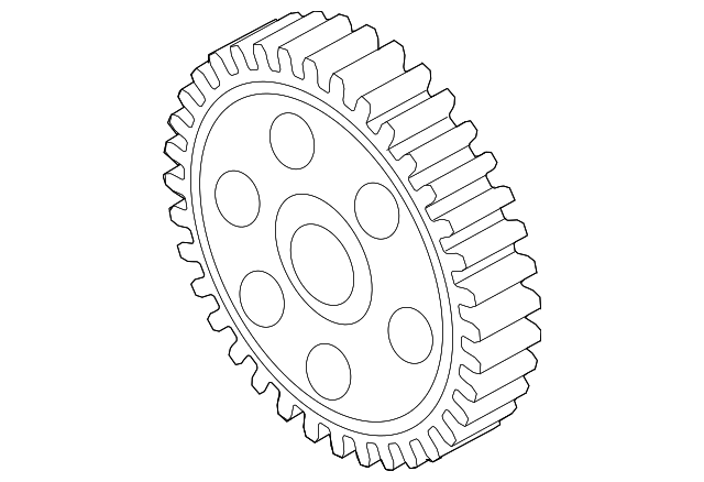 Engine Timing Camshaft Sprocket 06A-109-105-D - View 6