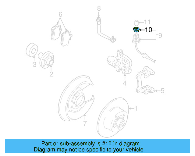 Speed Sensor Cup 893-927-809 - View 15