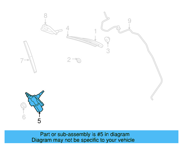 Wiper Motor Nut WHT-004-352 - View 6