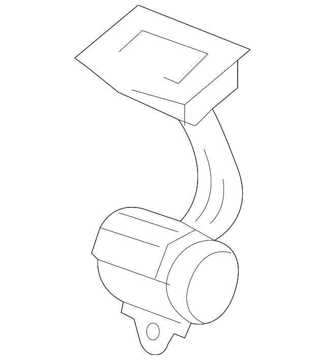 Seat Belt Guide 3C0-857-781-B-95T - View 2