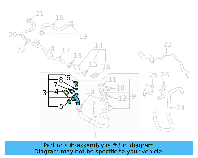 Upper Coupling Retainer Spring 1J0-121-142 - View 177