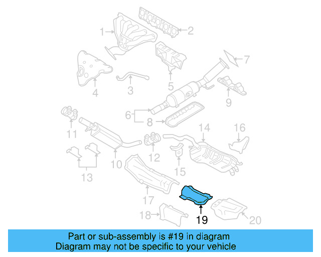 Heat Shield 1J0-803-313-E - View 39