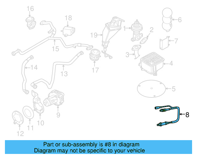 Oxygen Sensor 1K0-998-262-D - View 11