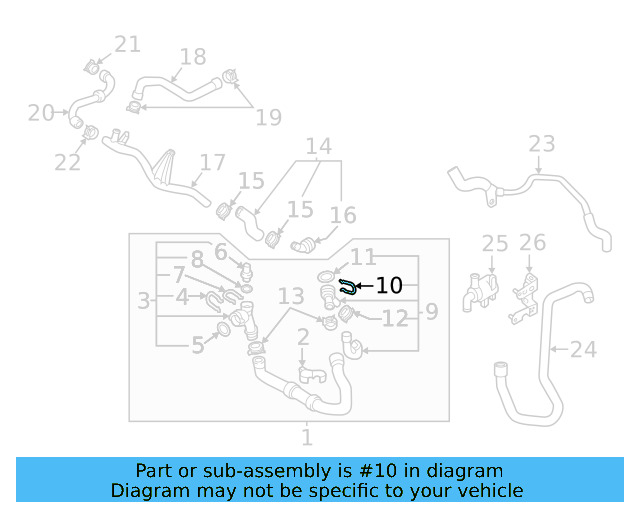 Upper Coupling Retainer Spring 1J0-121-142 - View 173