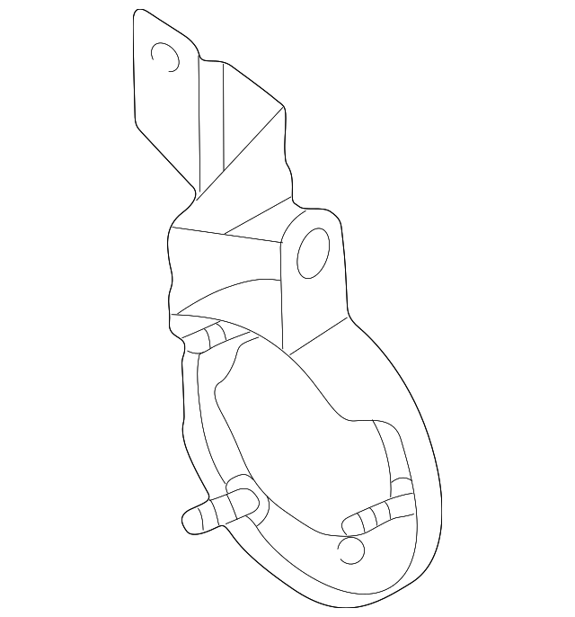 A.I.R Pump Bracket 8D0-906-615-B - View 2