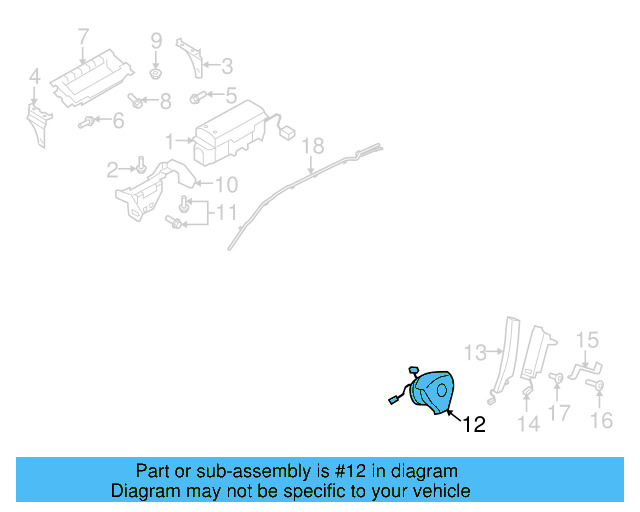 Driver Inflator Module 5K0-880-201-AA-81U - View 6