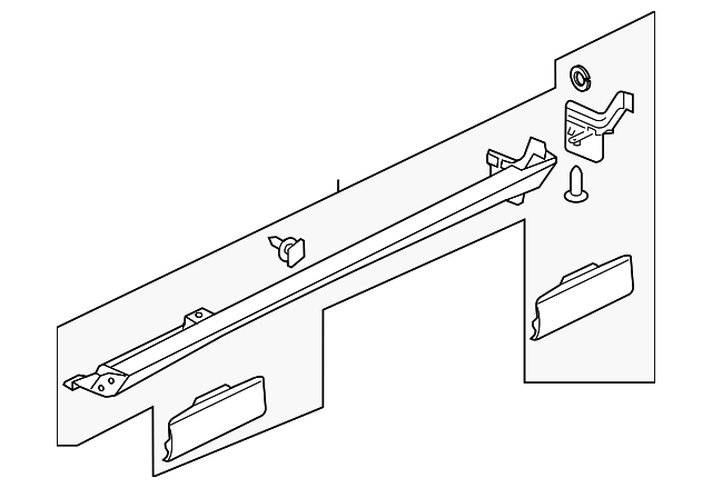Rocker Molding (Unpainted) 3c8853856cgru