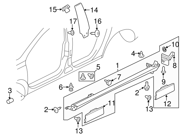 Side Cover Rivet N-038-501-2