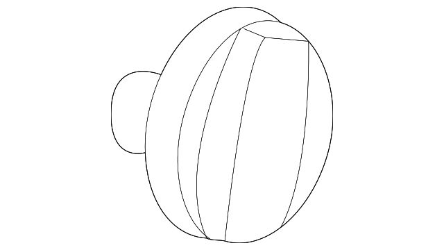 Heater Control Knob 1J0-819-129-D-01C