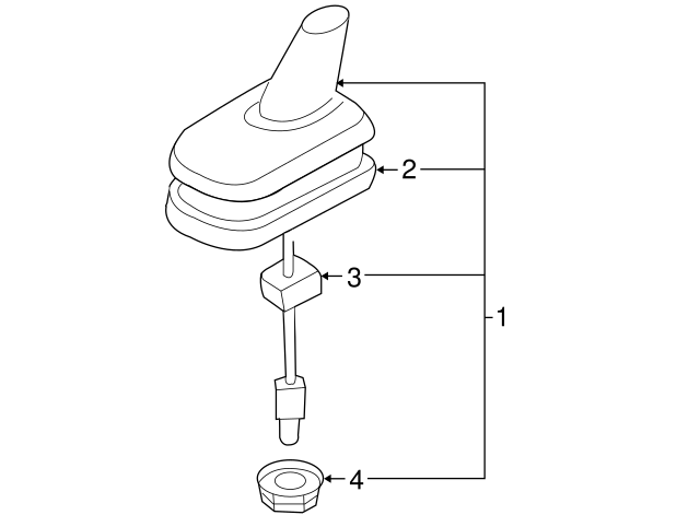 Antenna Assembly (Unpainted) 3d0035507lgru