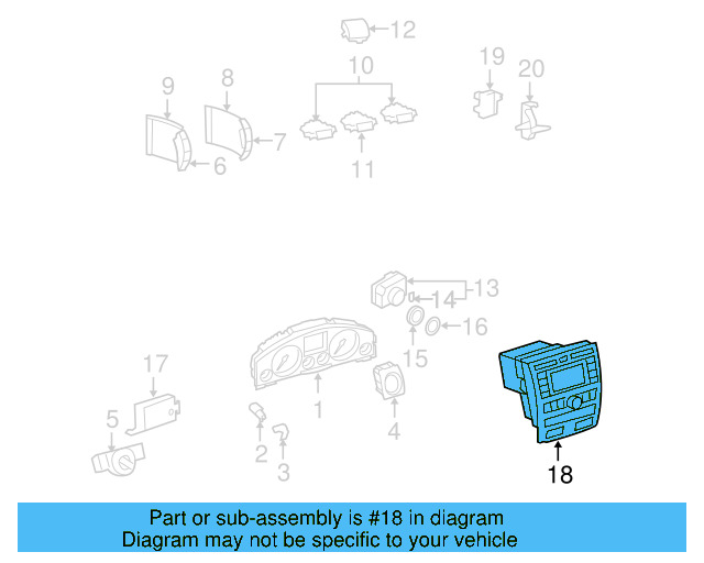 Display Unit 3D0-035-008-QX-5W8 - View 3