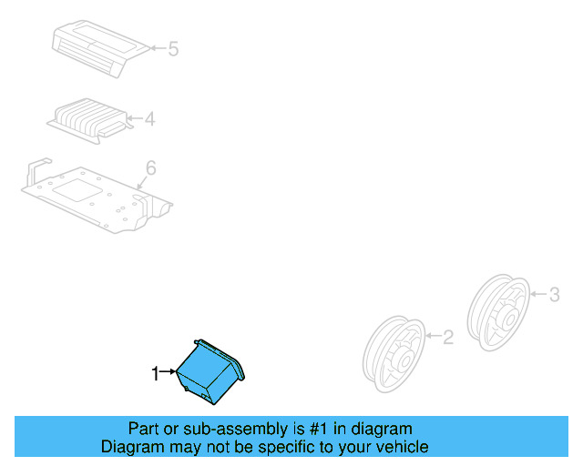 Radio Control Unit 1K0-035-274-A - View 9