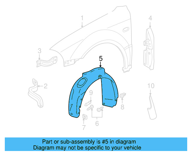 Fender Liner 3B0-809-957-A-01C - View 4