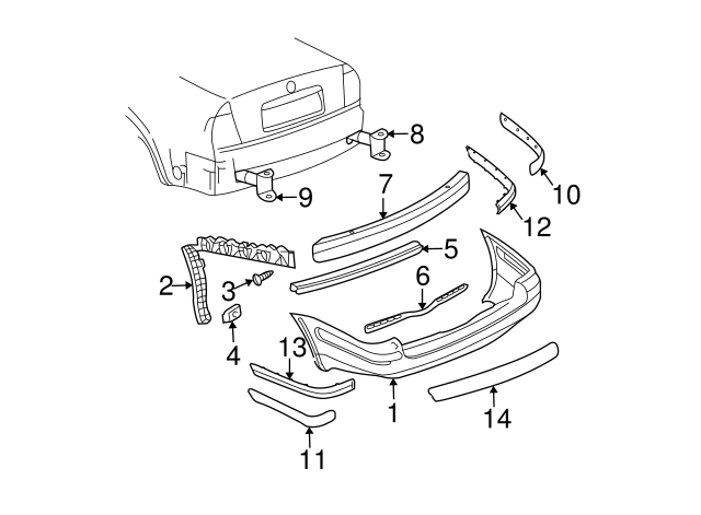 Fender Liner Screw N-907-750-01 - View 83