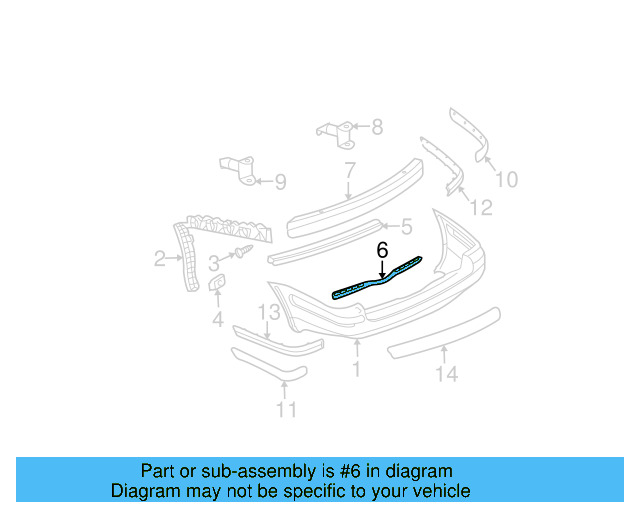 Fender Liner Screw N-907-750-01 - View 82