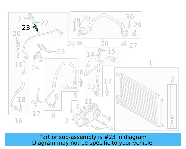 Valve 8A0-820-855-AA - View 21