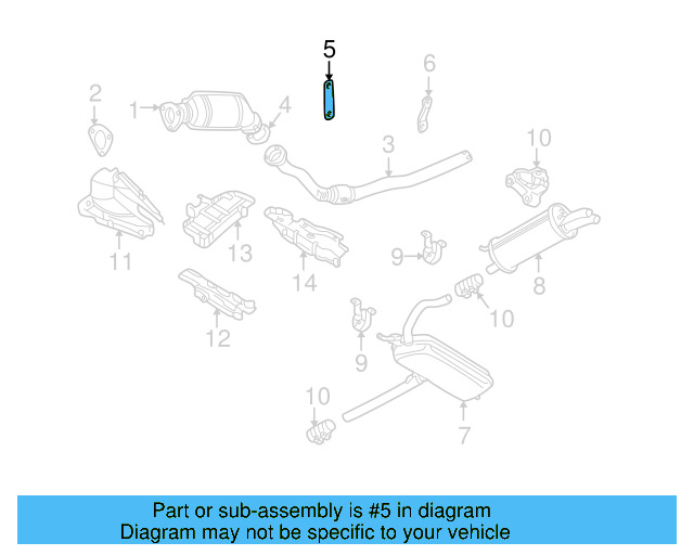 Converter & Pipe Plate 8D0-253-295-C - View 6
