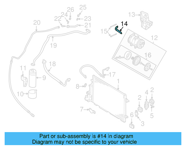 Side Bracket 4B0-260-759-E - View 3