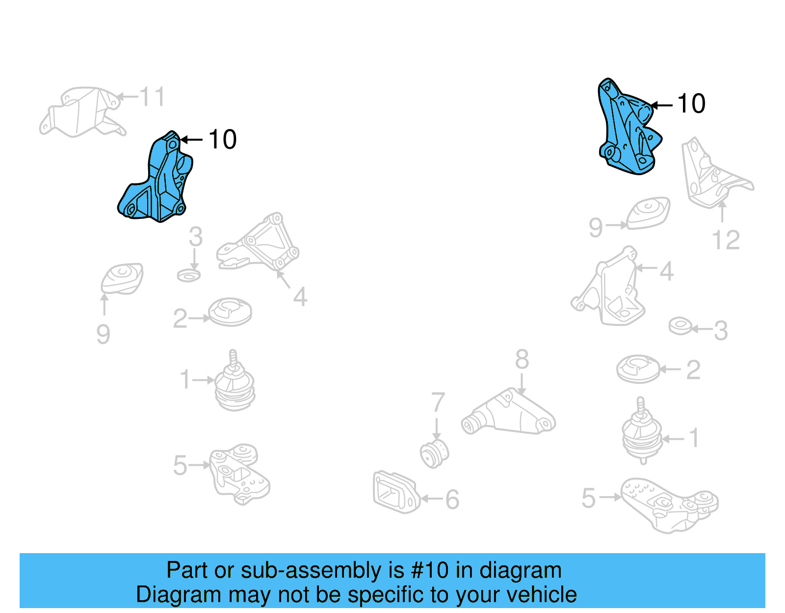 Trans Support 8D0-399-107-T - View 7