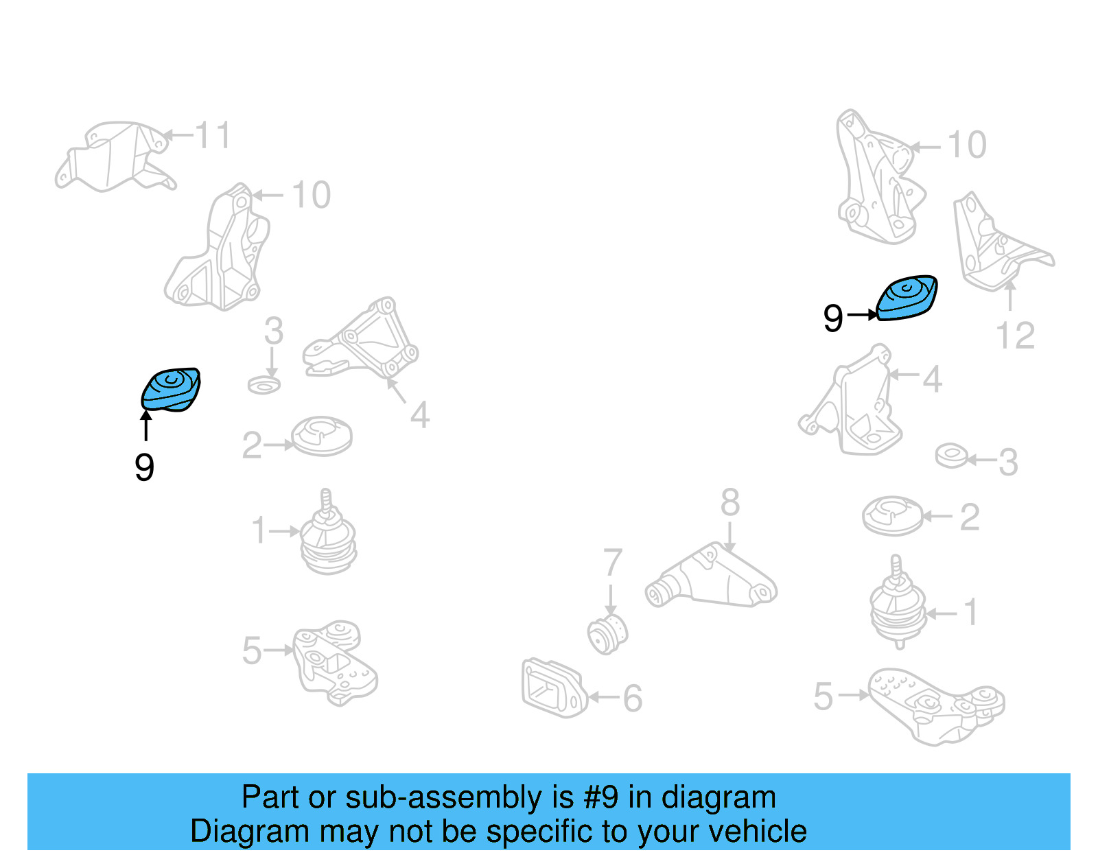 Trans Mount 4B0-399-151-M - View 19