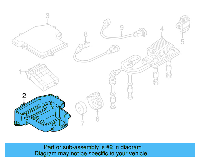 ECM Housing 8D1-907-355-B
