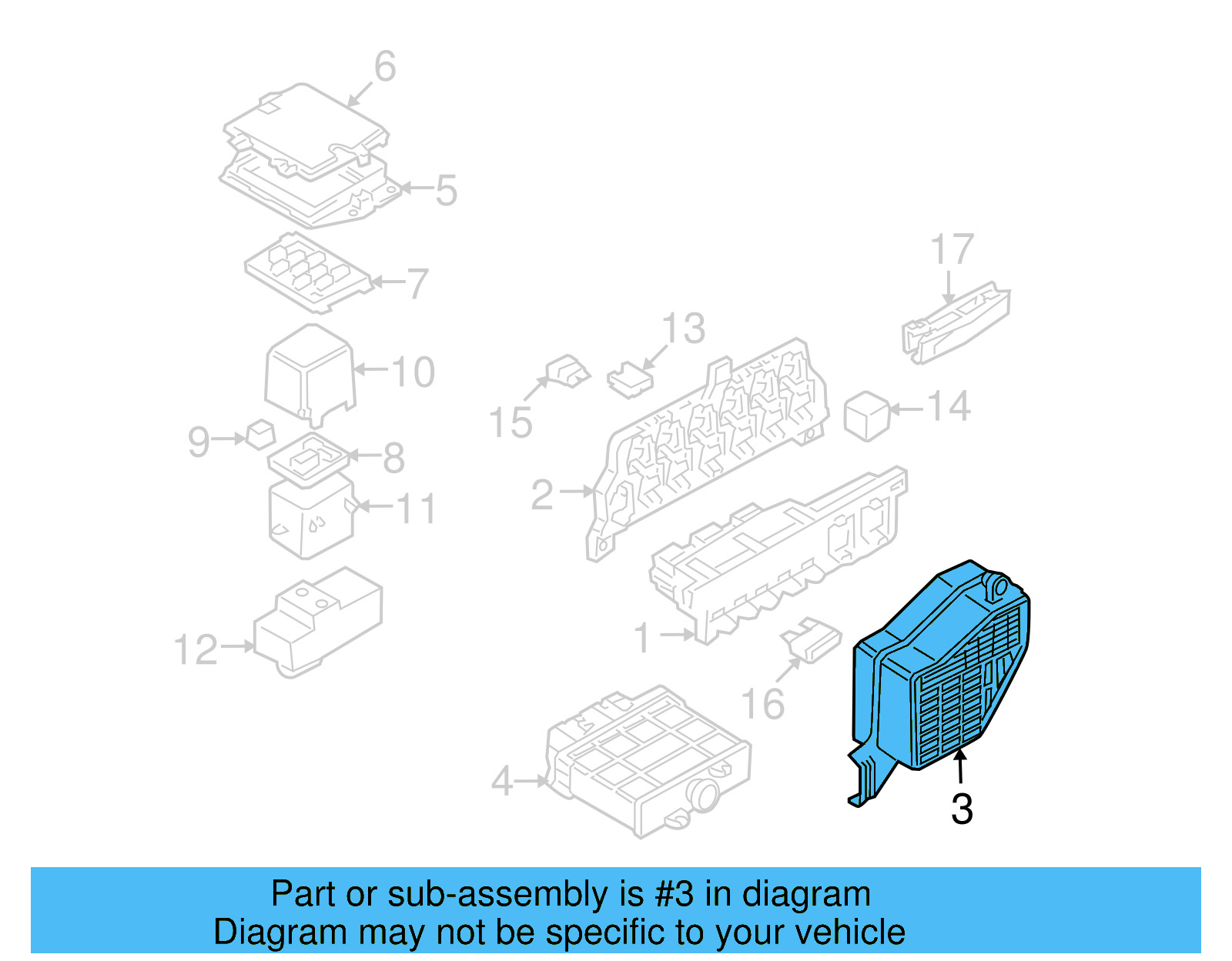 Fuse Box 8D1-941-824 - View 40