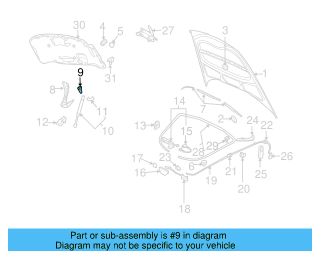 Hinge Stop 8D5-827-499