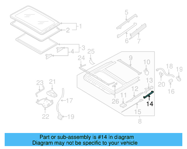 Spacer 8D5-877-421 - View 14
