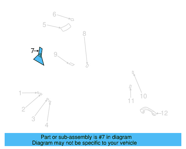 Air Bag Label 8E0-010-352-P - View 11
