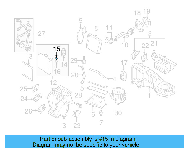 Expansion Valve Upper Seal 8E0-260-749-D - View 40