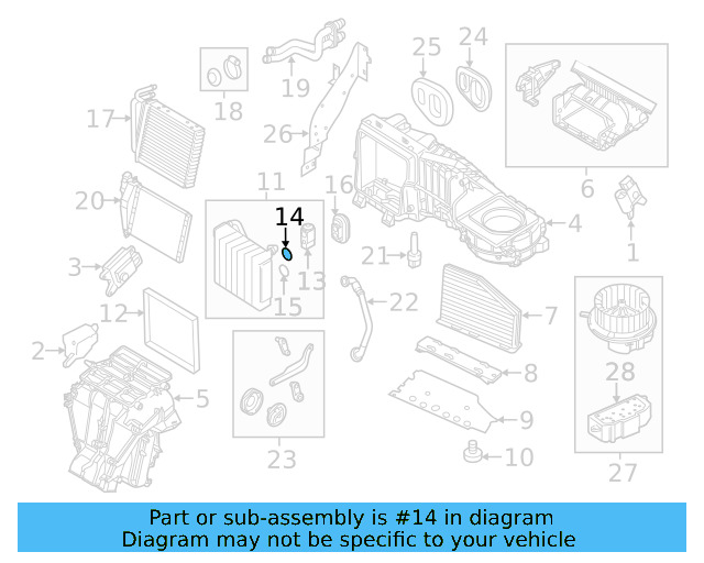 Expansion Valve Upper Seal 8E0-260-749-D - View 34
