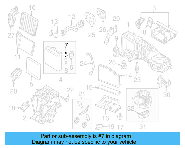 Expansion Valve Upper Seal 8E0-260-749-D - View 98