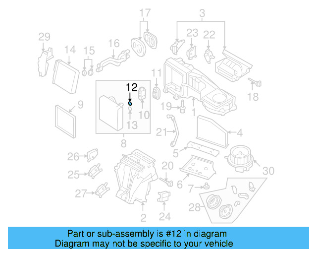 Expansion Valve Upper Seal 8E0-260-749-D - View 85