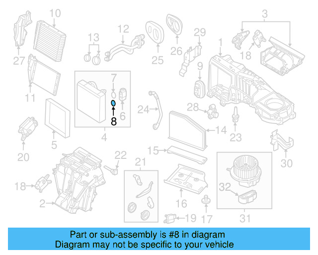 Expansion Valve O 8E0-260-749 - View 150