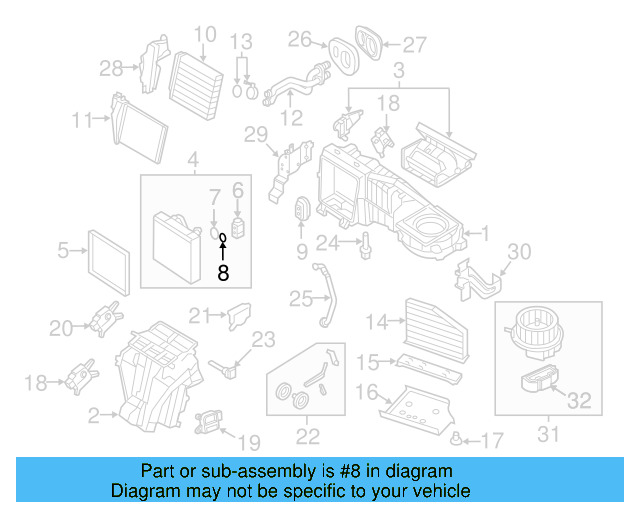 Expansion Valve O 8E0-260-749 - View 164