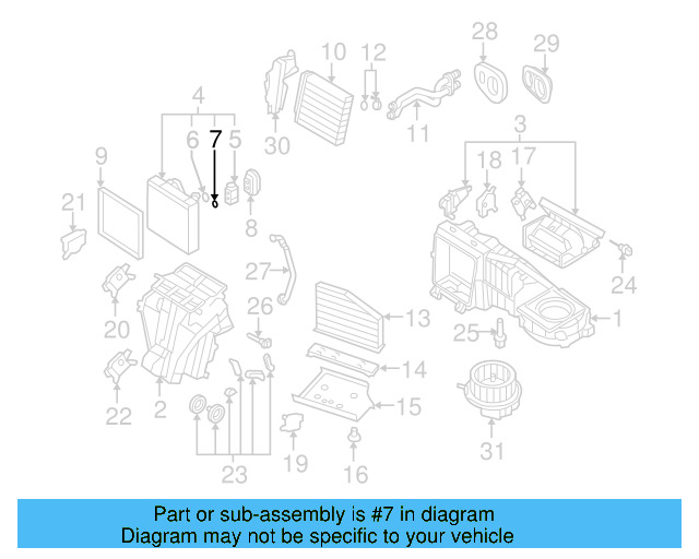Expansion Valve O 8E0-260-749 - View 160