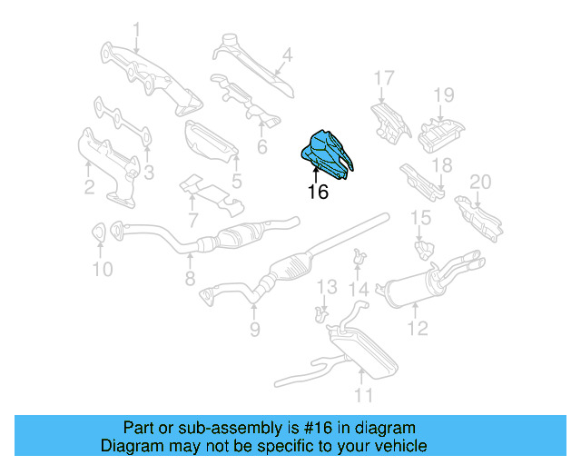 Heat Shield 8D0-804-159-M - View 7
