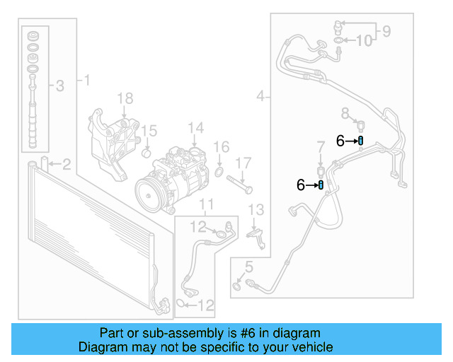 A/C Service Valve Core 8E0-820-855 - View 25