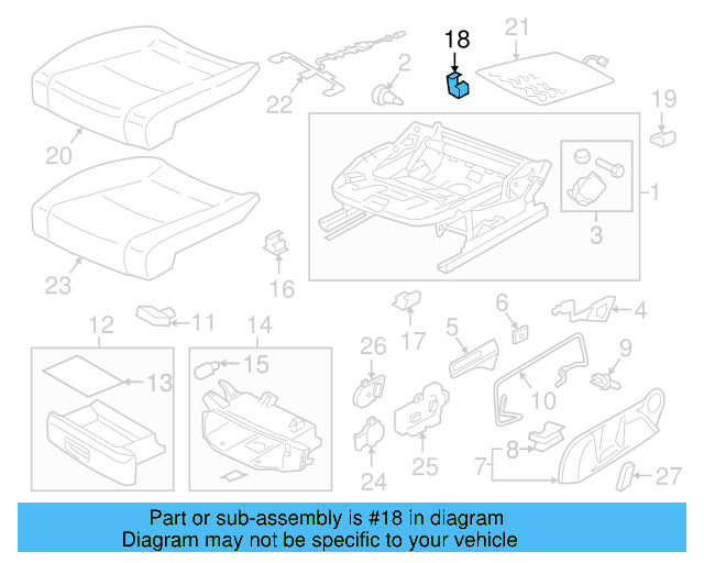 Track End Cover 8E0-881-347-E-9B9 - View 10