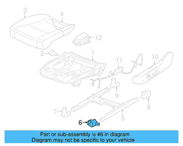 Track End Cover 8E0-881-347-E-01C - View 30