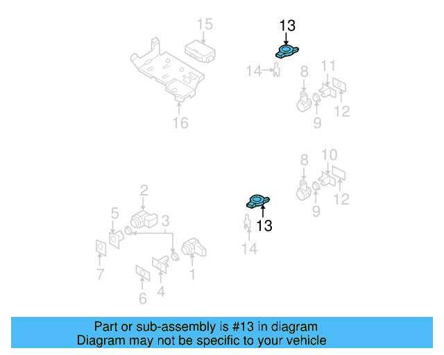 Warning Buzzer 8E0-919-279 - View 19