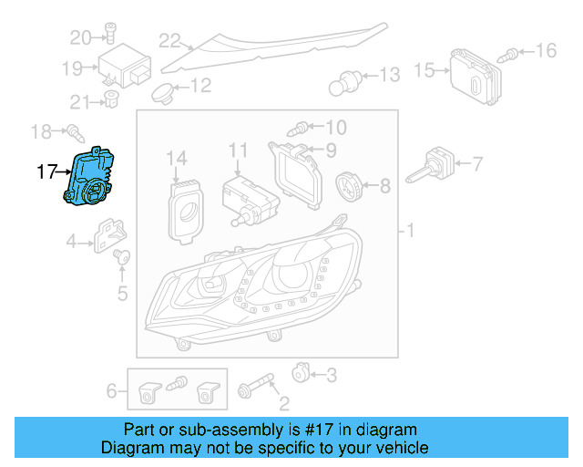 High Intensity Discharge (Hid) Lighting Ballast 8K0-941-597-E - View 3
