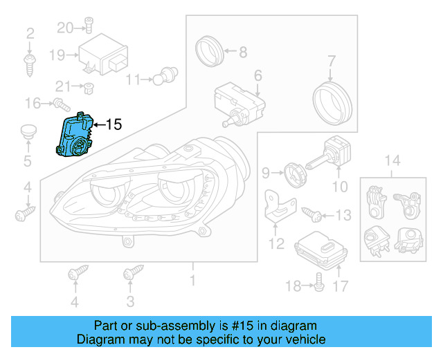High Intensity Discharge (Hid) Lighting Ballast 8K0-941-597-E - View 29