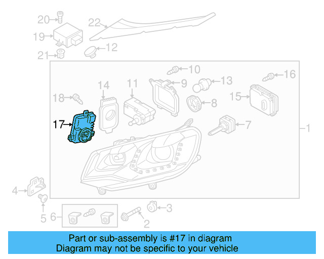 High Intensity Discharge (Hid) Lighting Ballast 8K0-941-597-E - View 8