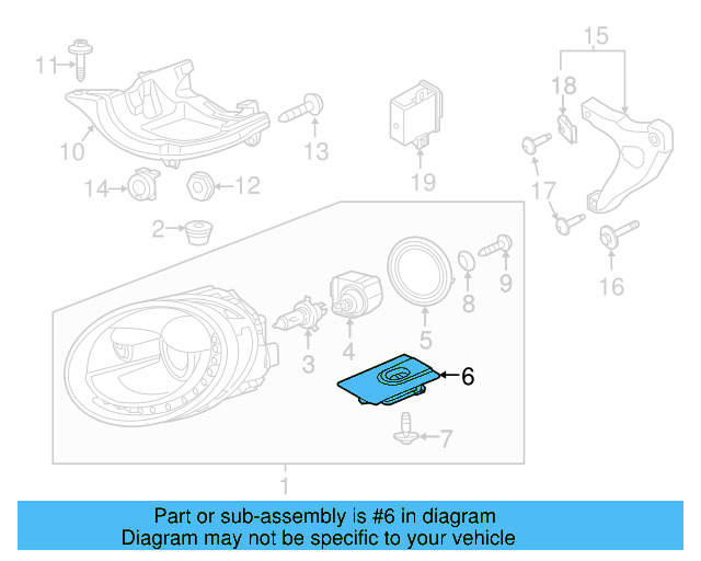 Control Module 8K0-941-597-F